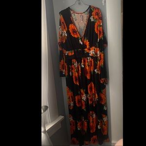 Sunflower Maxi Dress